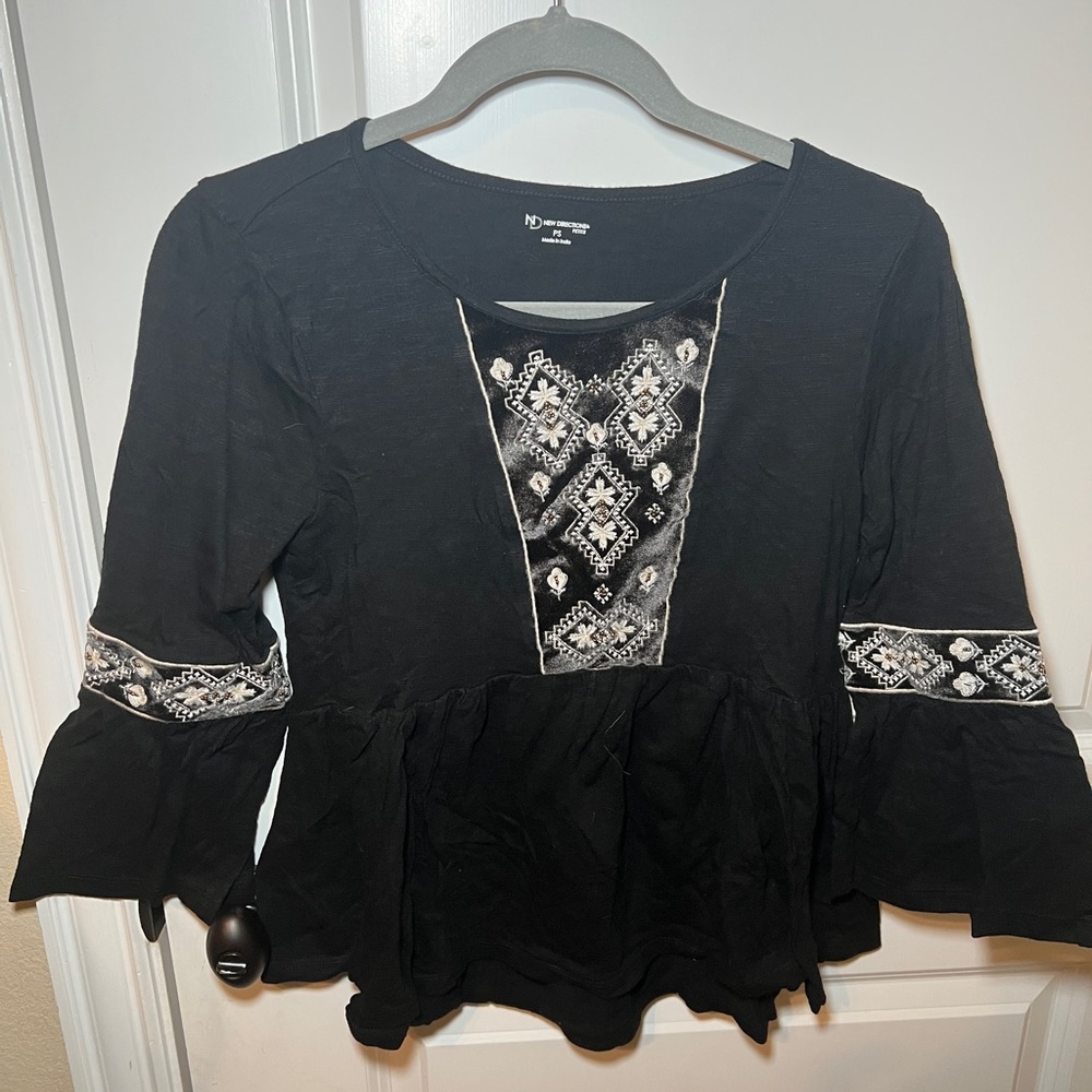 New Directions Velvet Top
